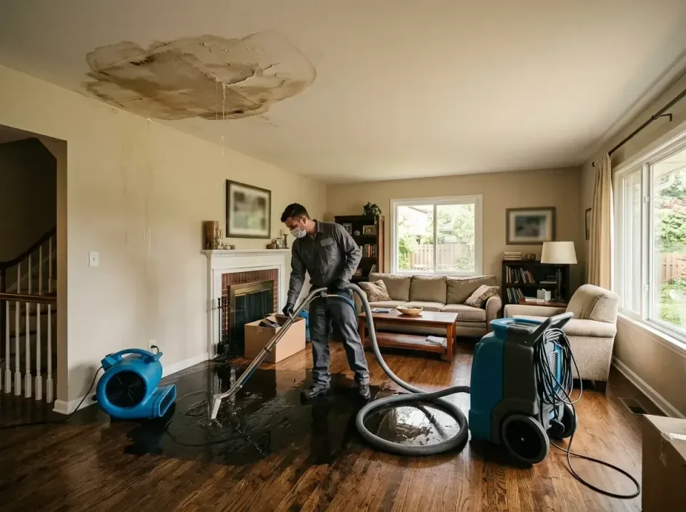 attic-pipe-burst-ceiling-drip-008 — frequently asked questions, Water Damage Restoration & Carpet Care in East Los Angeles,…